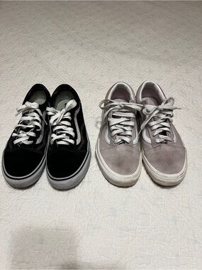 Vans Old Skool Sneakers, Two Pairs, Ladies size 7